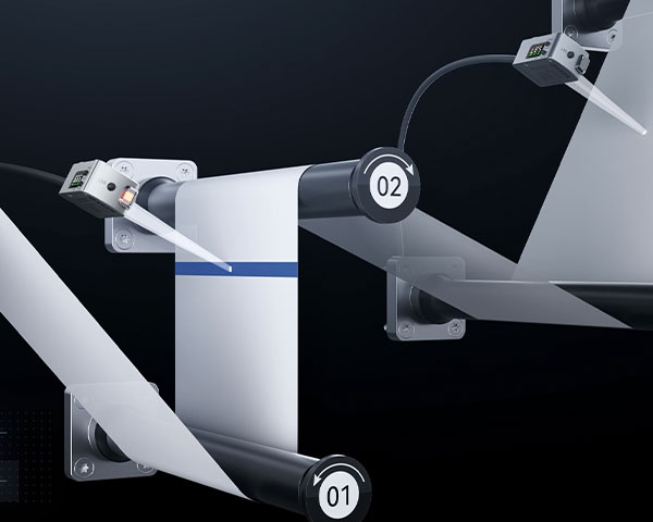 顏色傳感器識(shí)別卷繞機(jī)標(biāo)簽有無(wú)